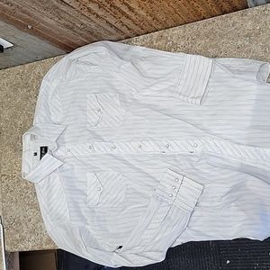 White Horse Pearl Snap western shirt men's XL